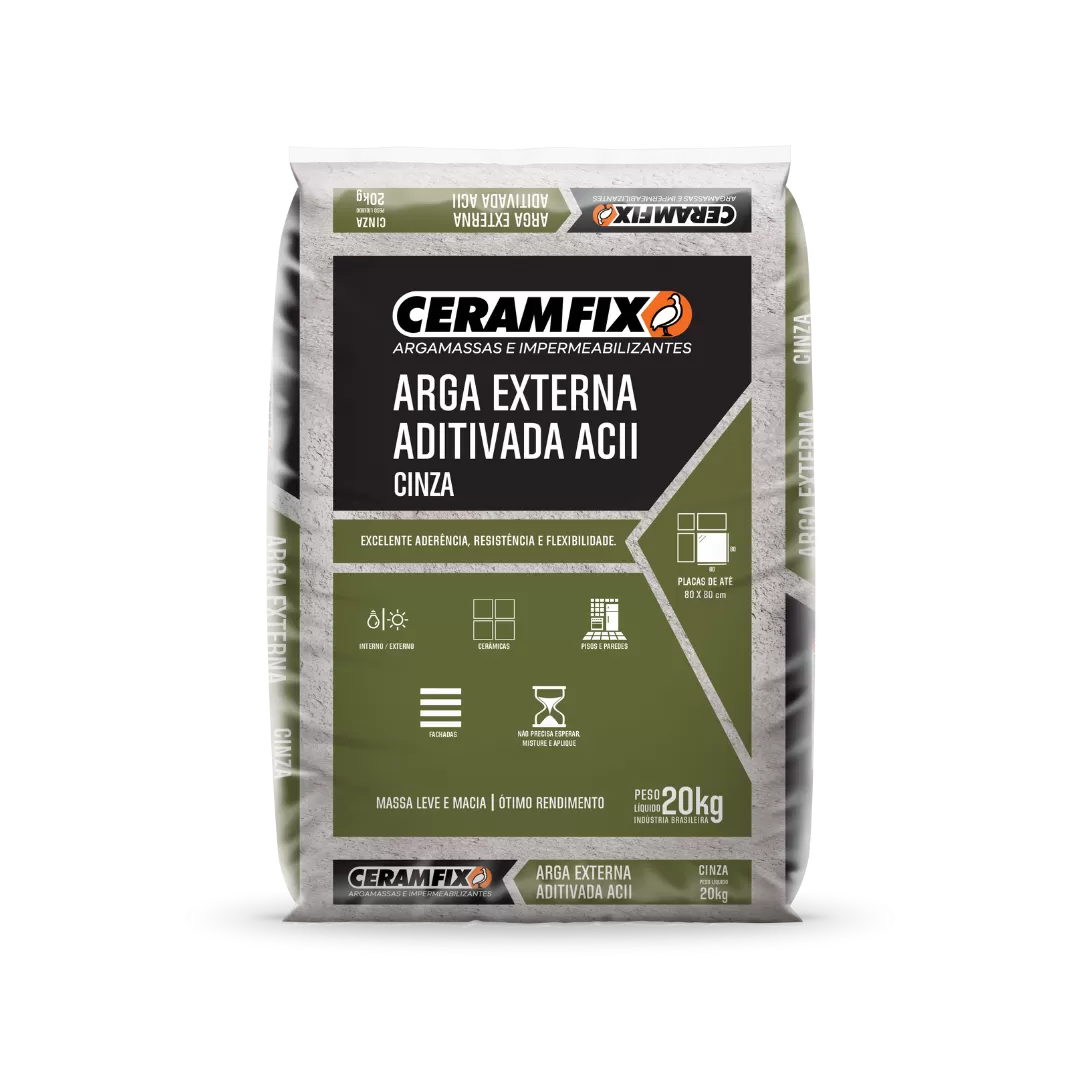 Argamassa AC II Cinza - 20 kg